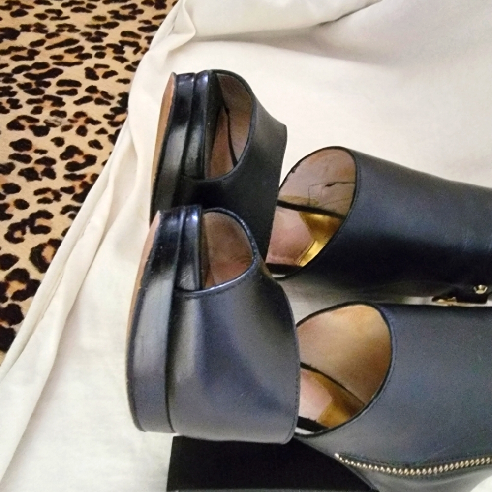Michael Kors Black Blaze Booties Gently used. - Picture 9 of 10